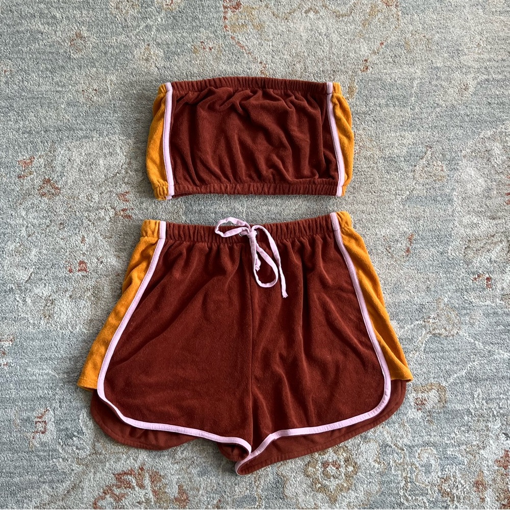 Wild Fable Rust Two-Piece Set